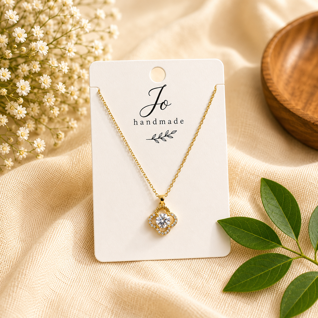 18K Gold Plated Anti Tarnish Necklace - ATN13