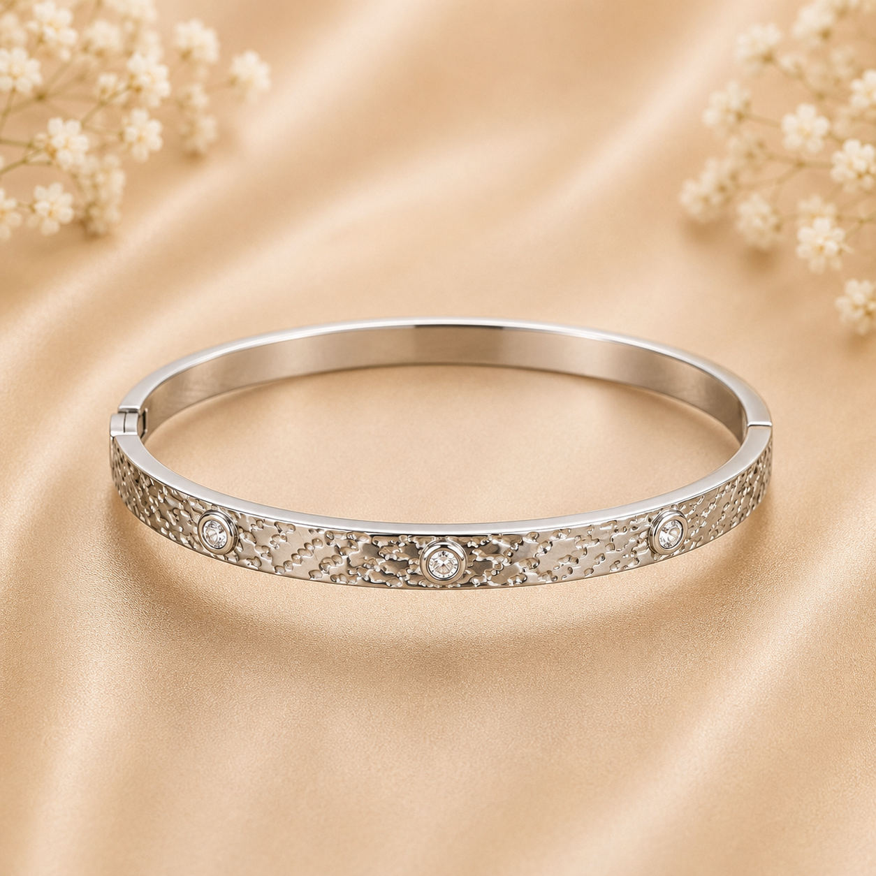 Luxury Anti Tarnish Bangle Bracelet - ATB33