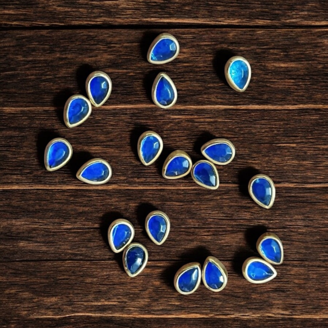 Water Drop Stones (10gms) for Jewelry Making, Bangles & Embroidery