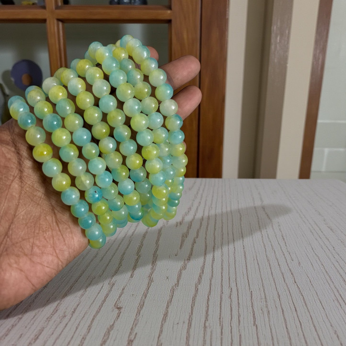 Dual Shade Jelly Beads 8mm - Type 3