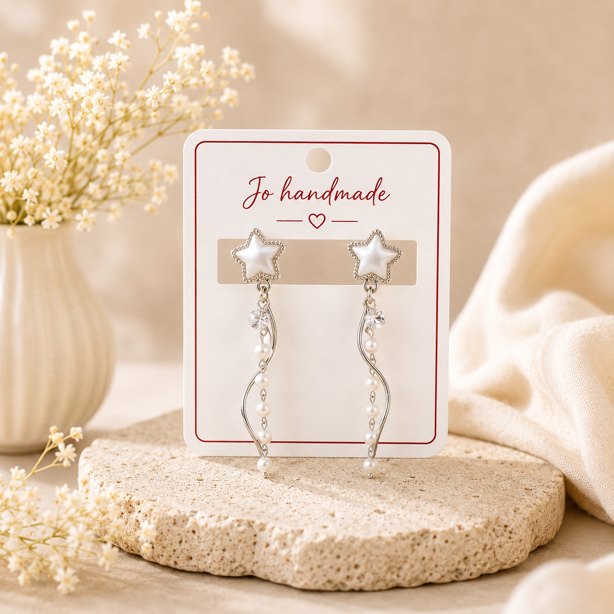 Korean Fancy Earrings (JHKRE04)