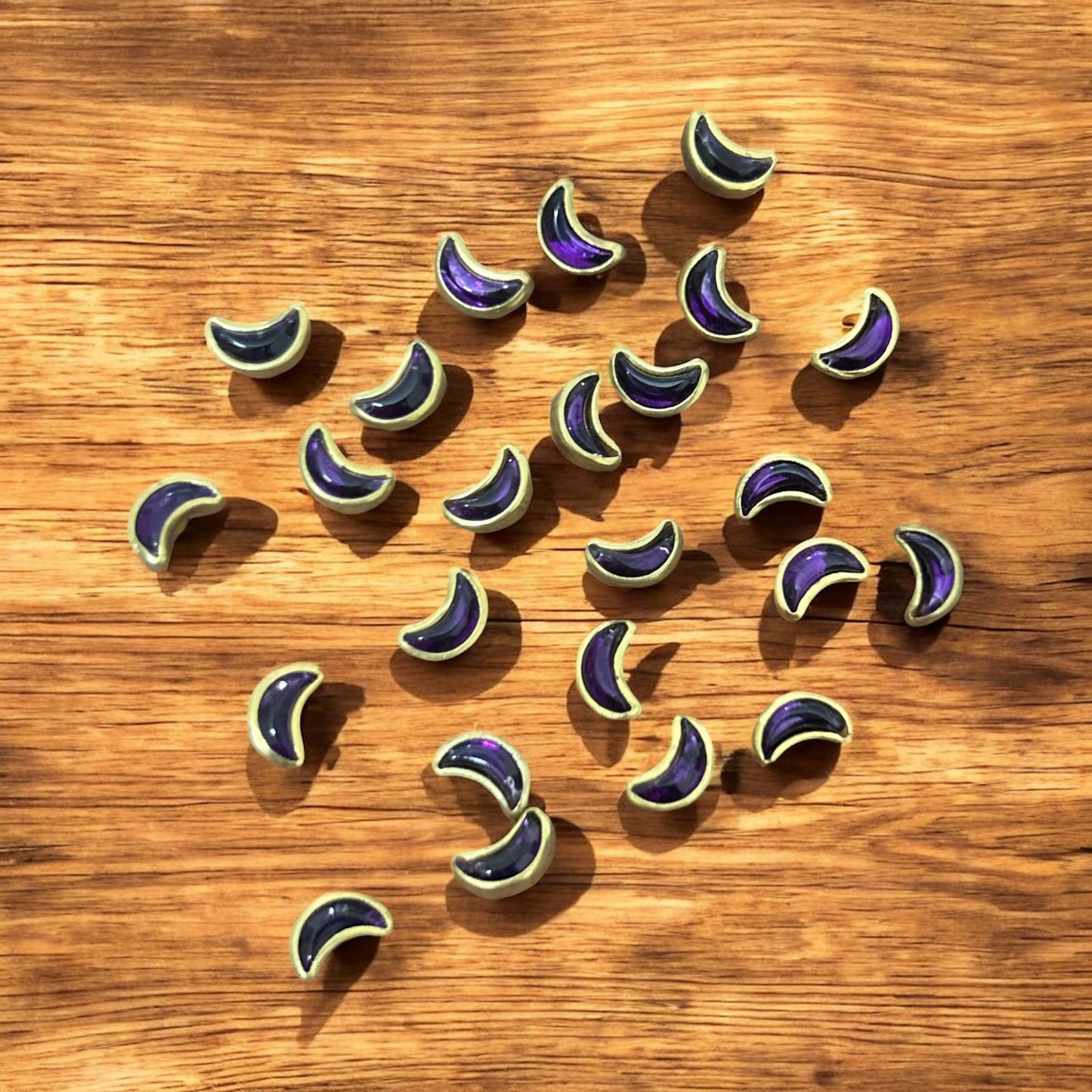Crescent/Moon Stones (10gms) for Jewelry Making, Bangles & Embroidery