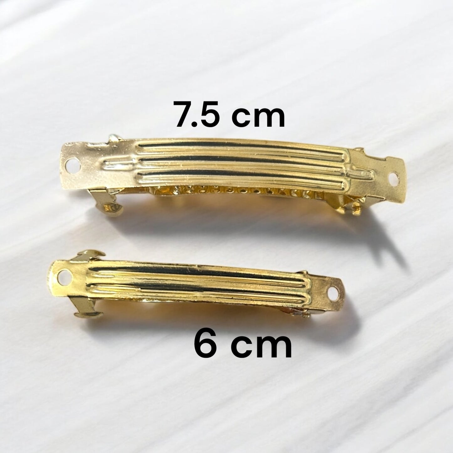 Barette Centre Hair Clip (Pack of 5pcs)