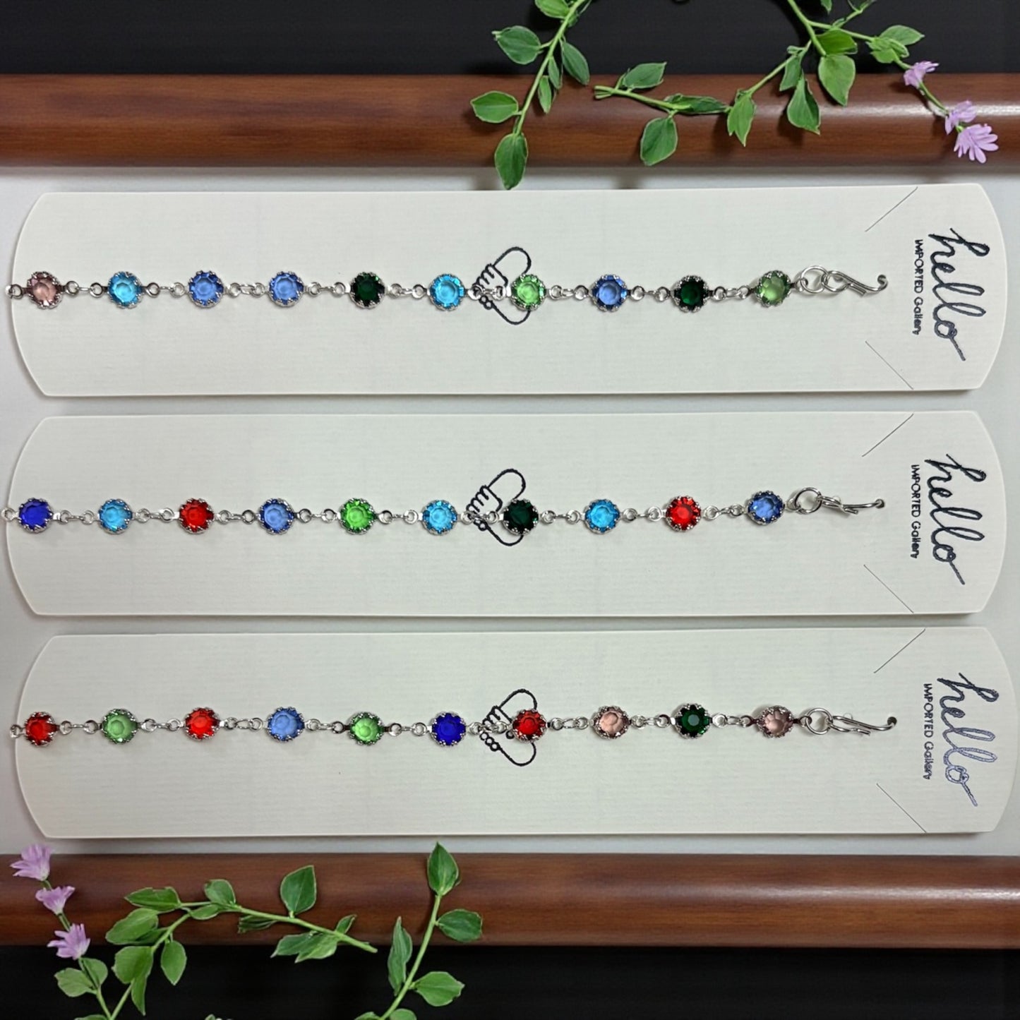 Premium Stone Adjustable Fancy Bracelet (Pack of 3 Pcs) - Type 1
