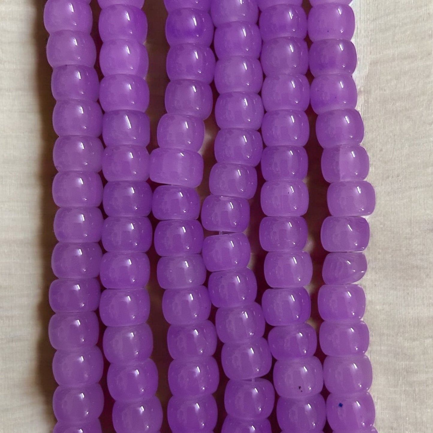 Corn Jelly Beads 8mm - Purple