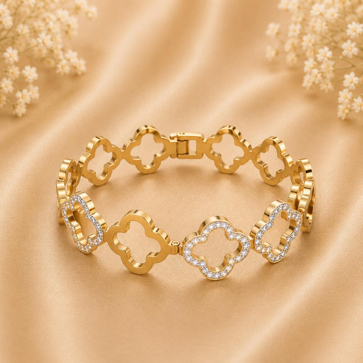 Luxury Anti Tarnish Bangle Bracelet - ATB38