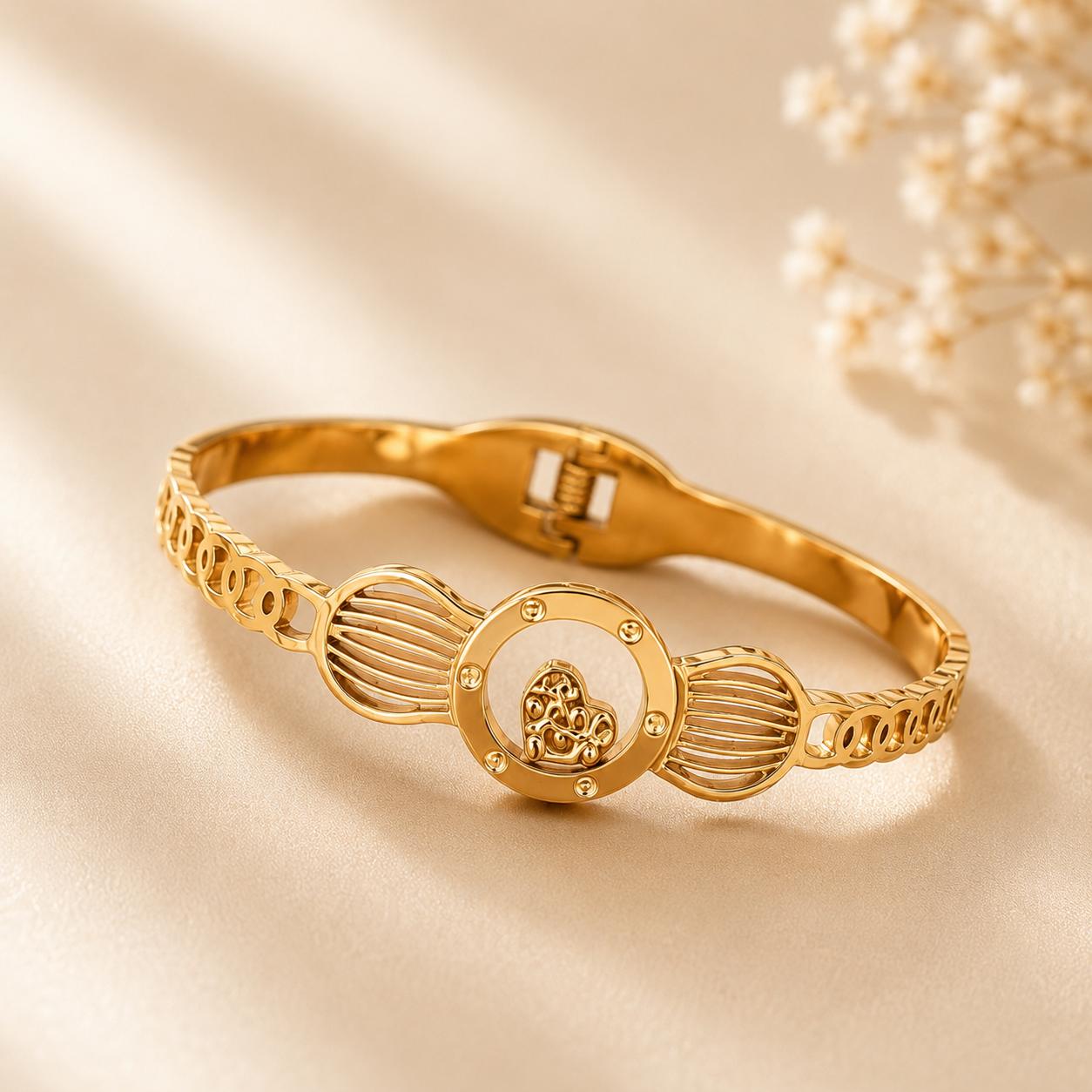 Luxury Anti Tarnish Bangle Bracelet - ATB48