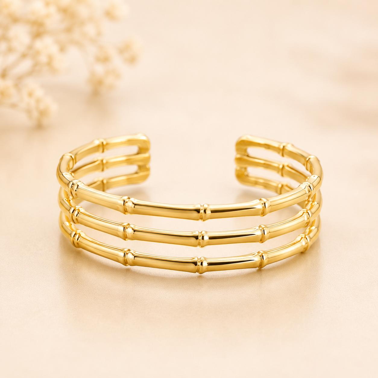 Luxury Anti Tarnish Bangle Bracelet - ATB56