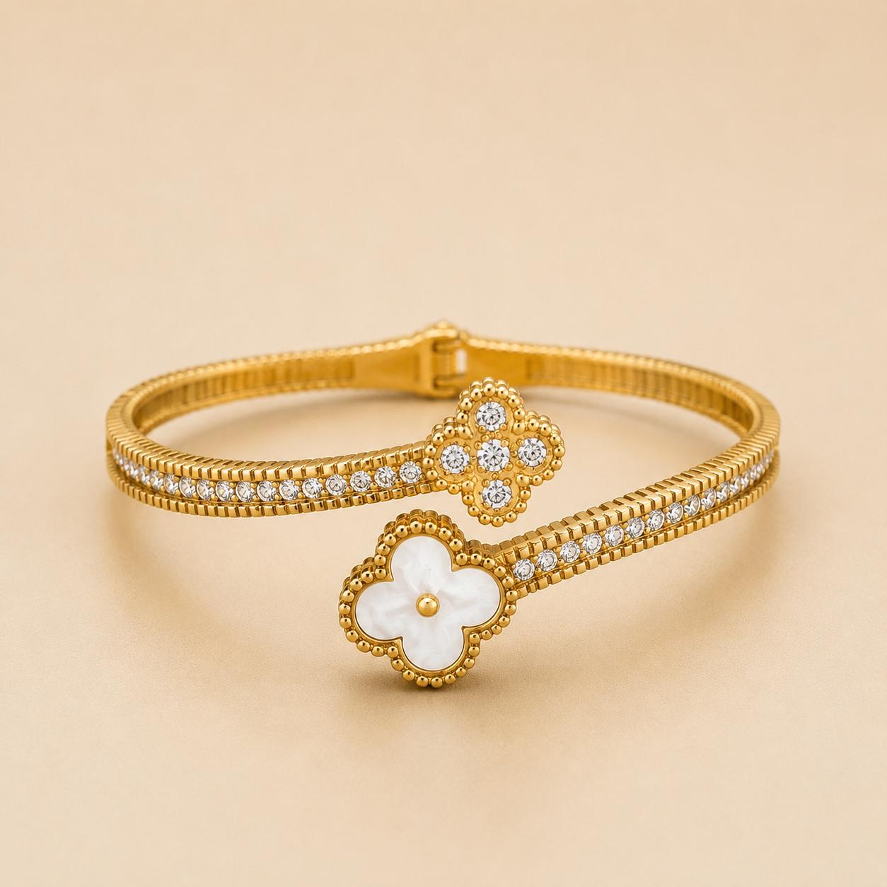 Luxury Anti Tarnish Bangle Bracelet - ATB81