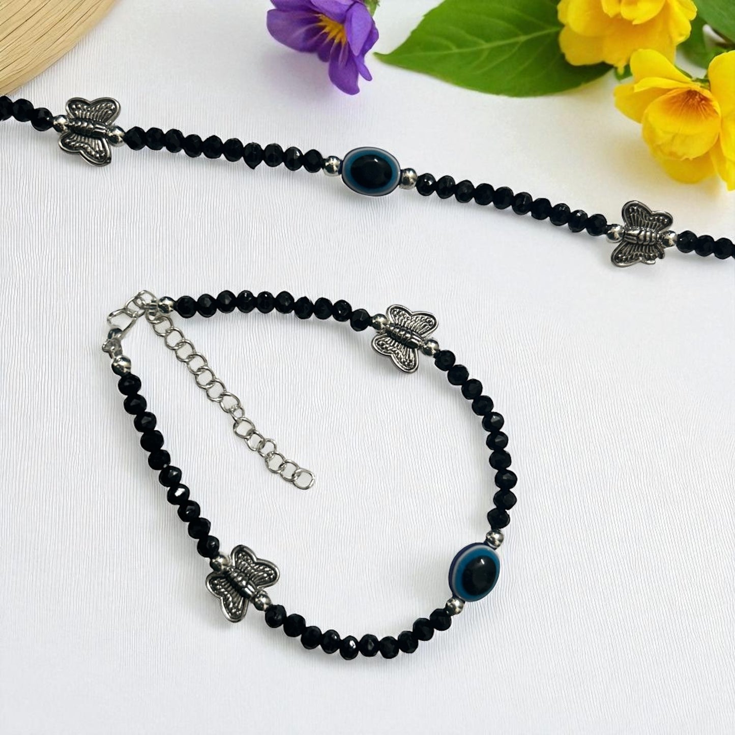 Crystal Beads Anklet Set - Type 5