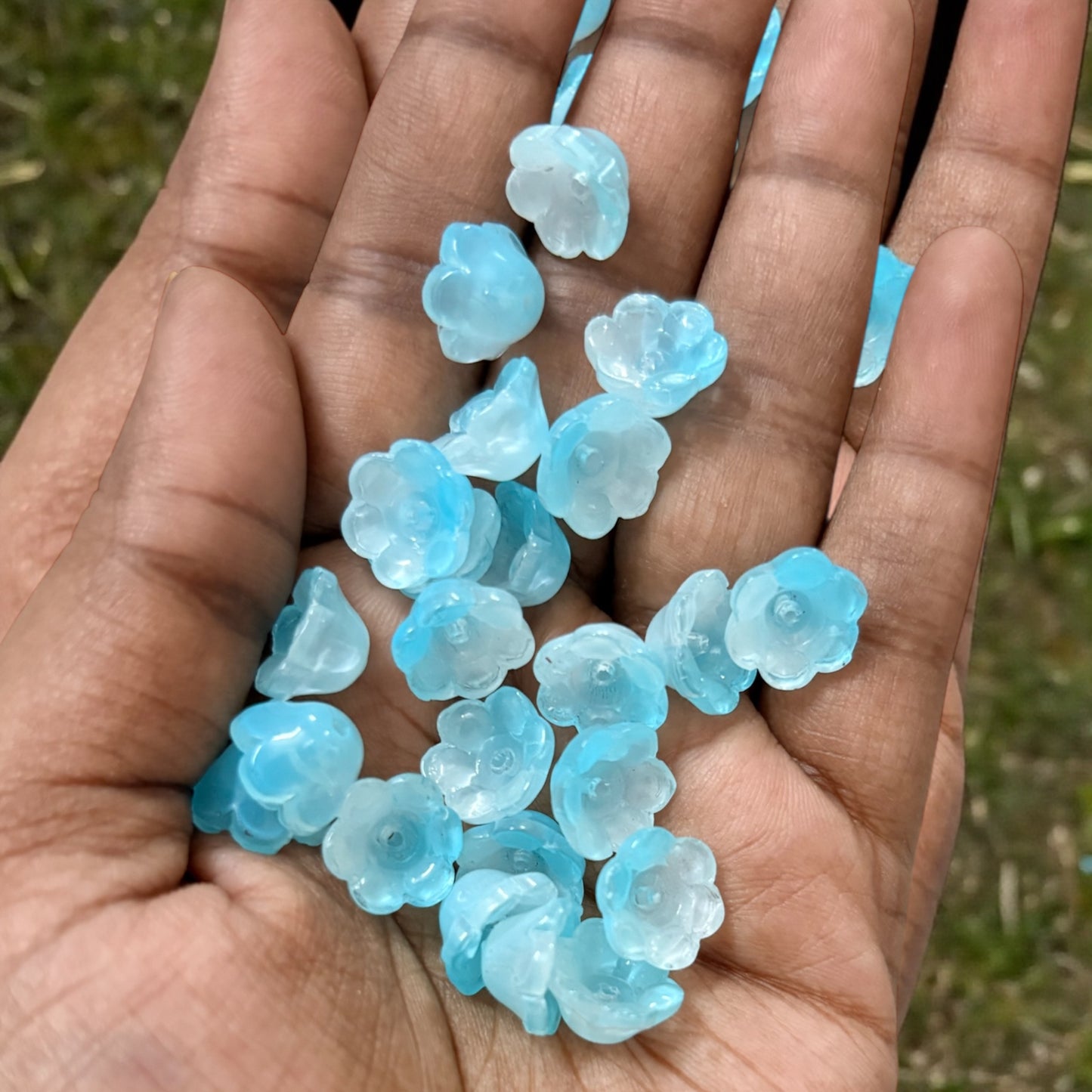 Premium Tulip Buds with Green Leaf (1 Pair)