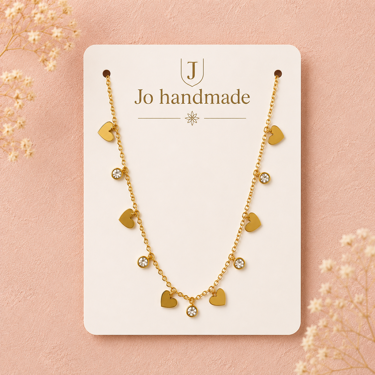 Anti Tarnish Multi-charm Necklace - ATN23