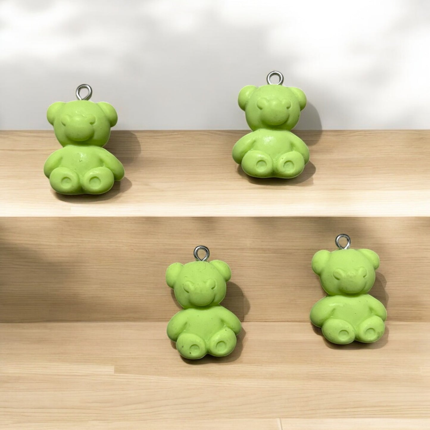 Teddy Doll Silicon Charm 1 PC