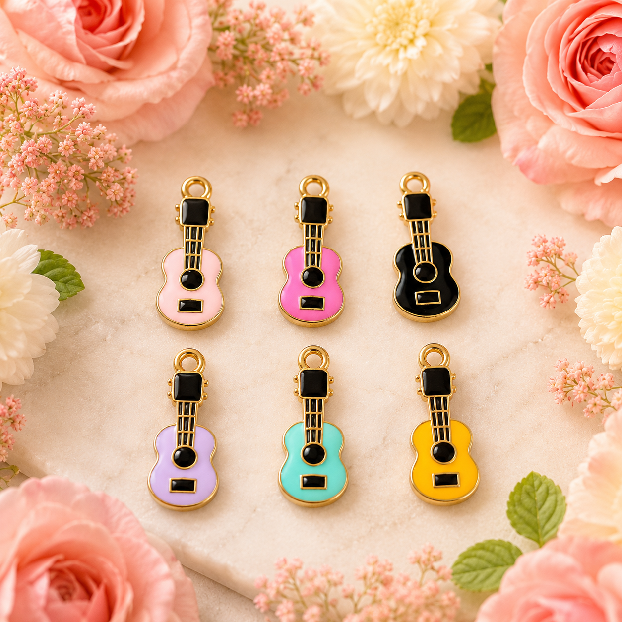 Guitar Charm 1pc