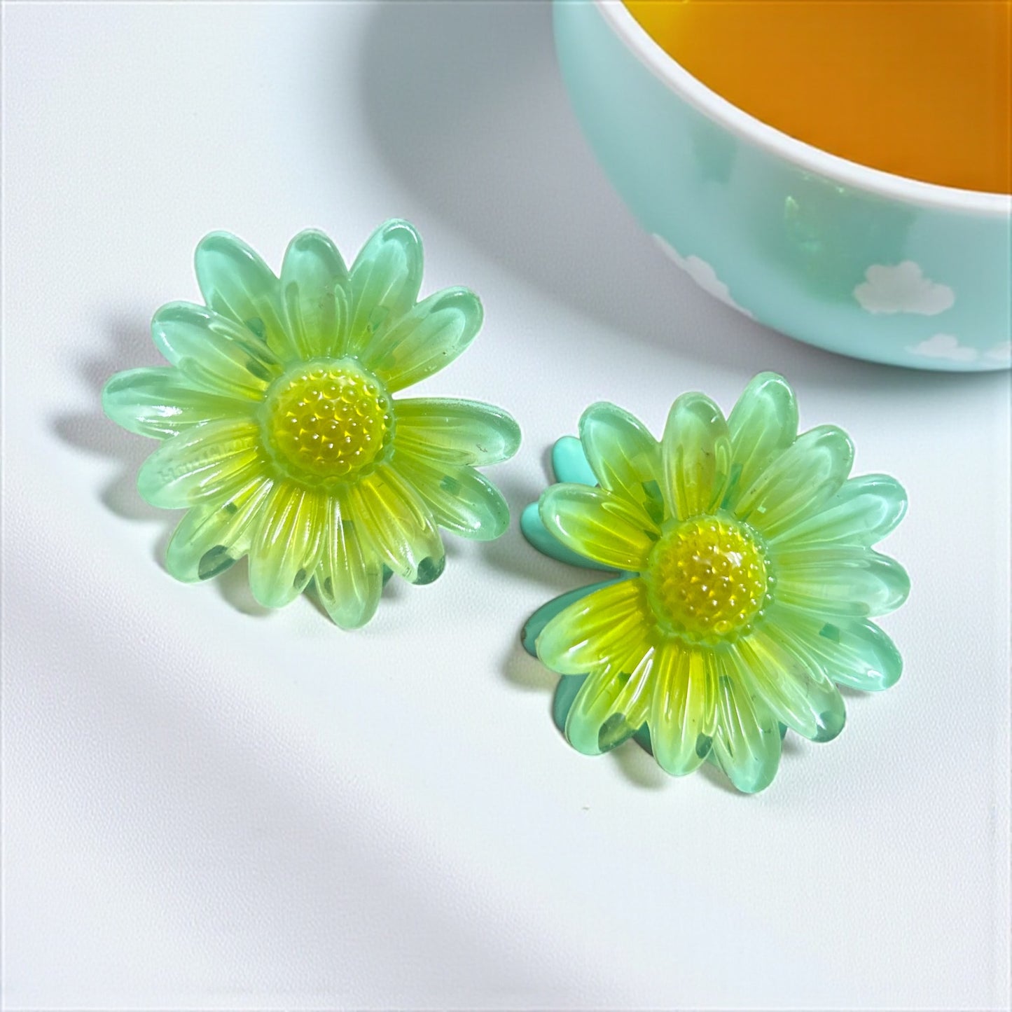 Sun Flower Hair Claw Clips for Women (1 Pc)