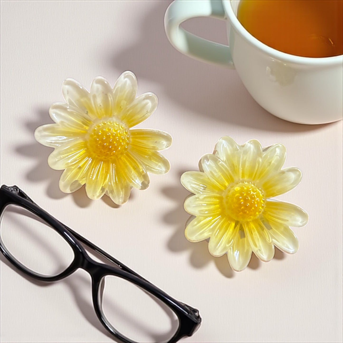 Sun Flower Hair Claw Clips for Women (1 Pc)
