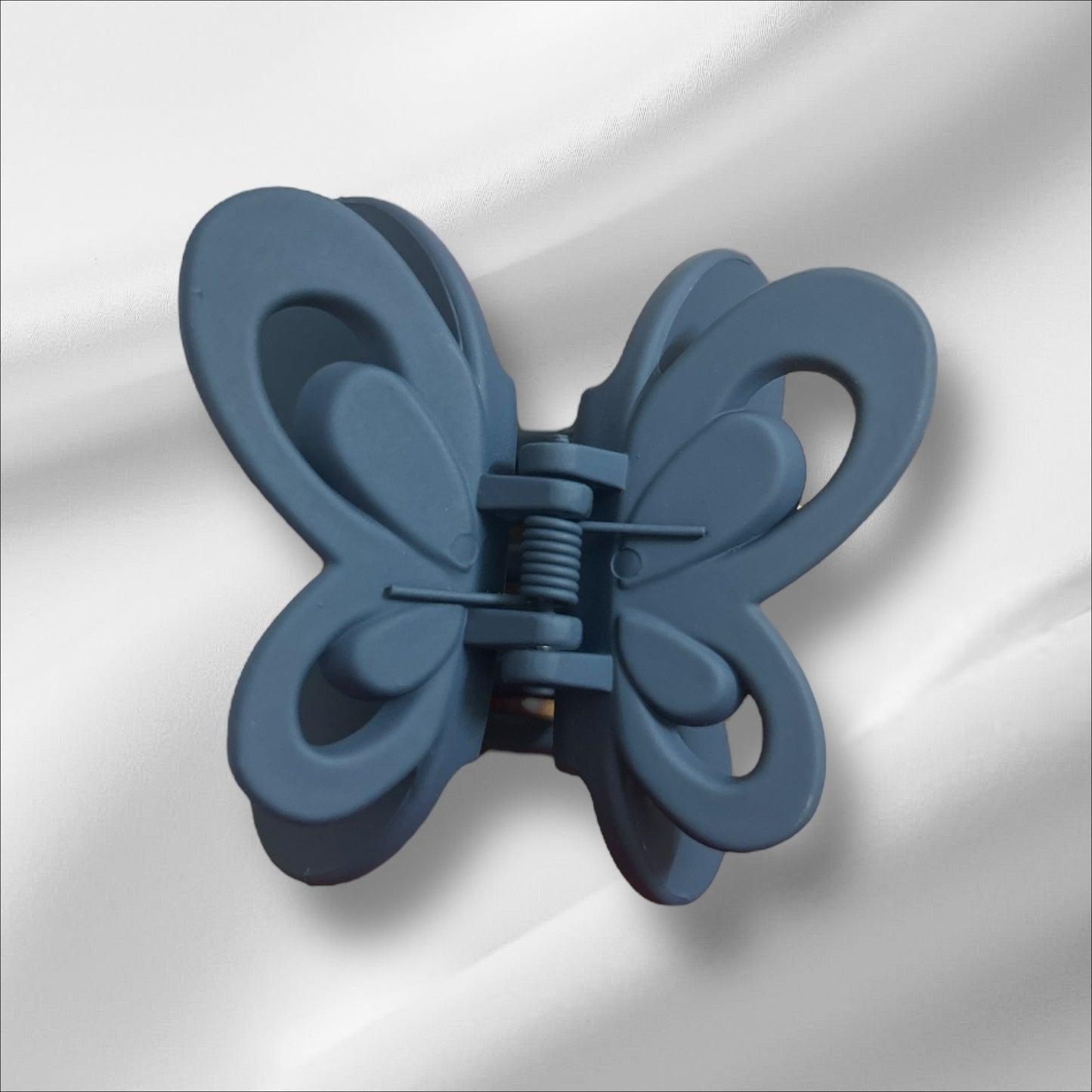 Matte Finish Butterfly Hair Claw Clips for Women (1 Pc)
