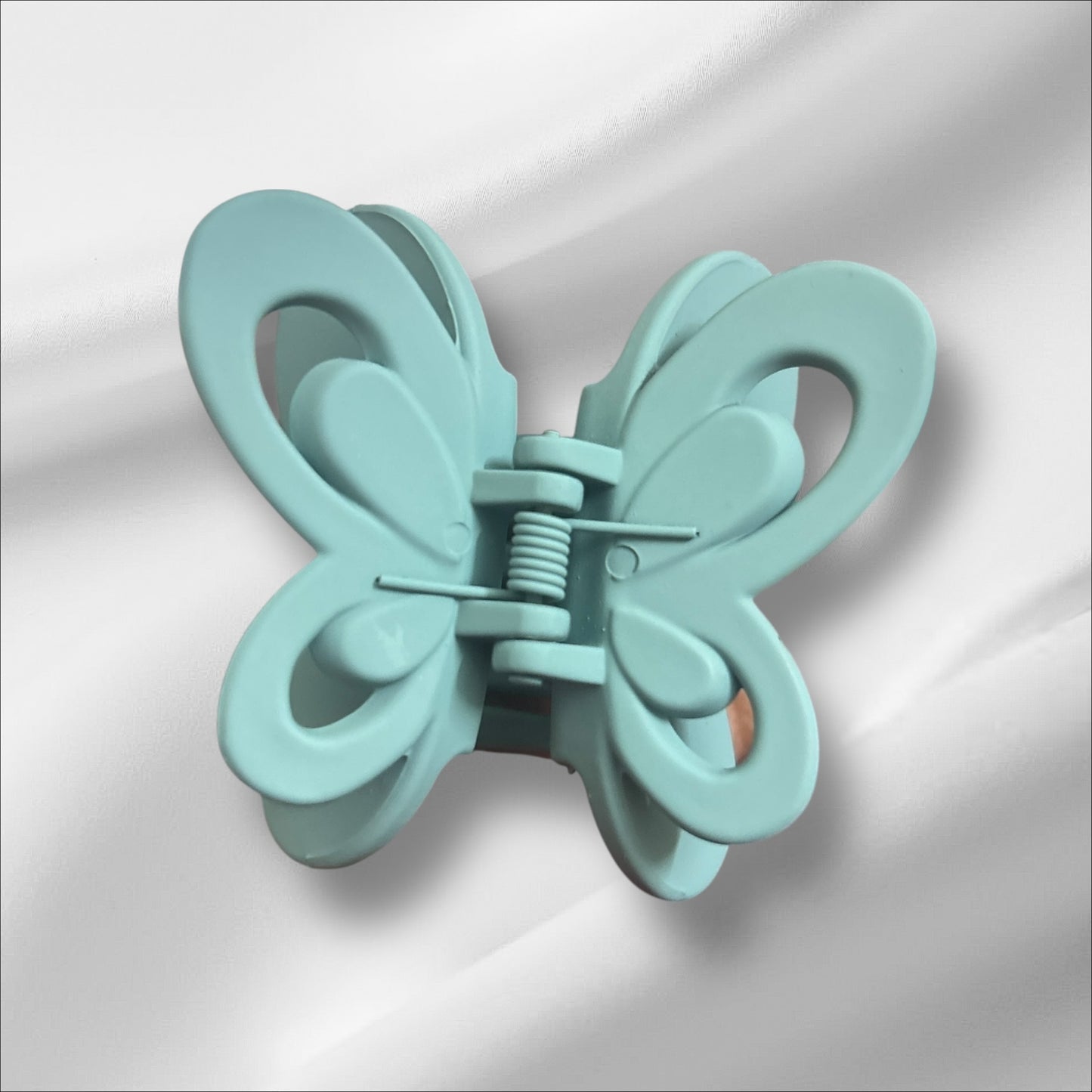 Matte Finish Butterfly Hair Claw Clips for Women (1 Pc)