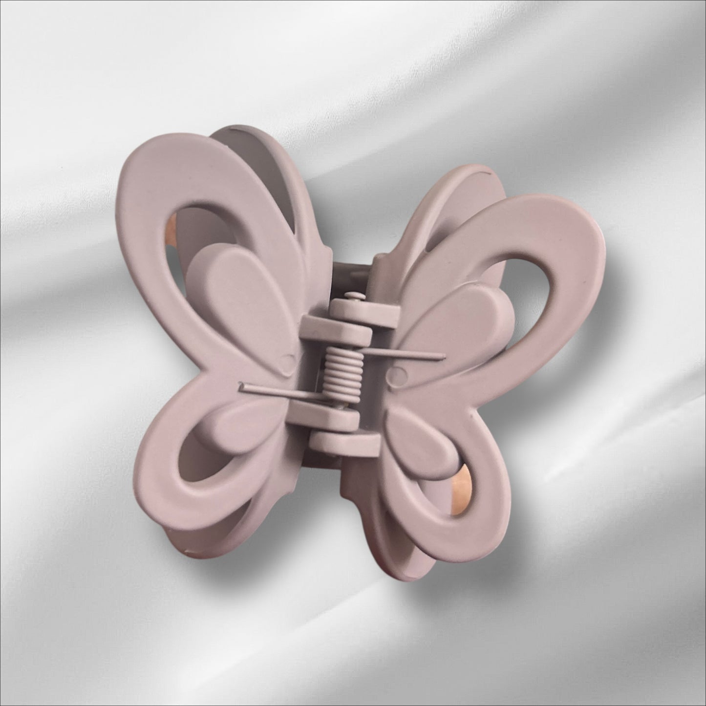 Matte Finish Butterfly Hair Claw Clips for Women (1 Pc)