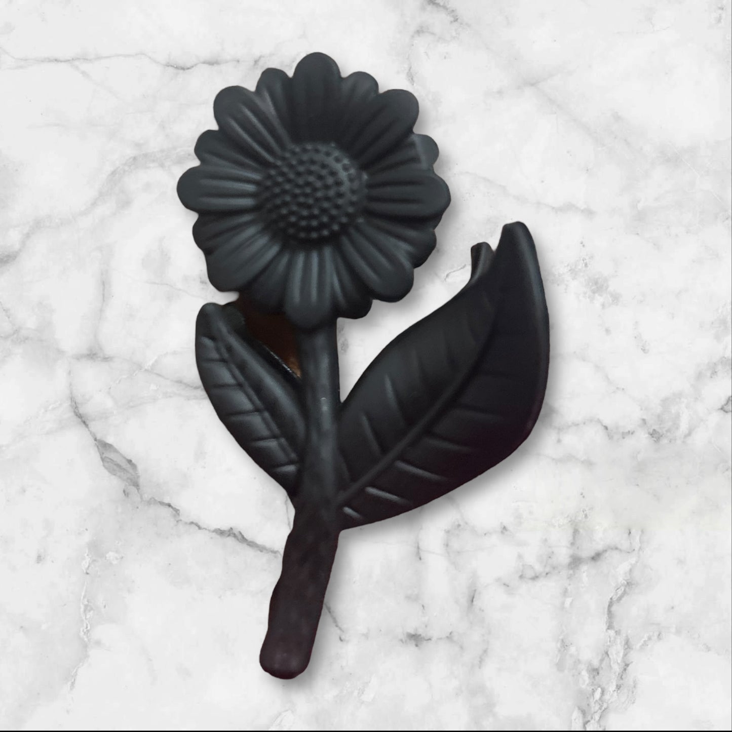 Matte Finish Sun Flower Hair Claw Clips for Women (1 Pc)