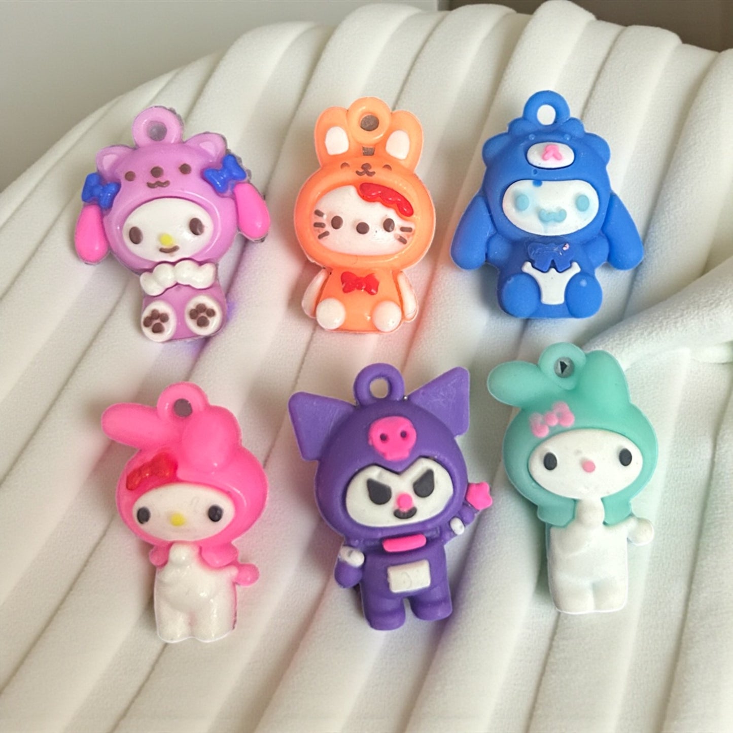 Cute Kuromi Silicon Charm (Mixed 1pc)