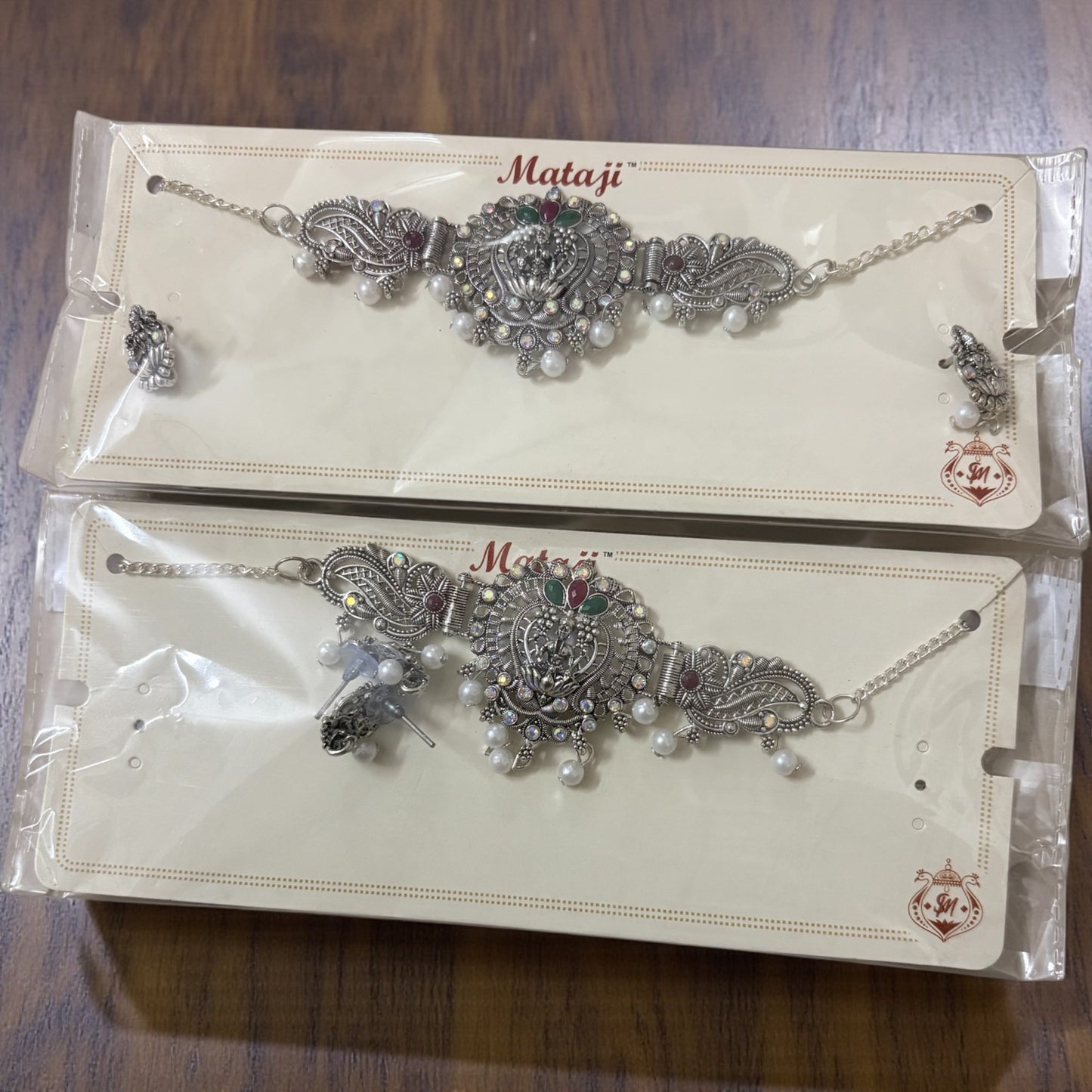 Chocker Necklace And Earring Combo (Pack Of 2)