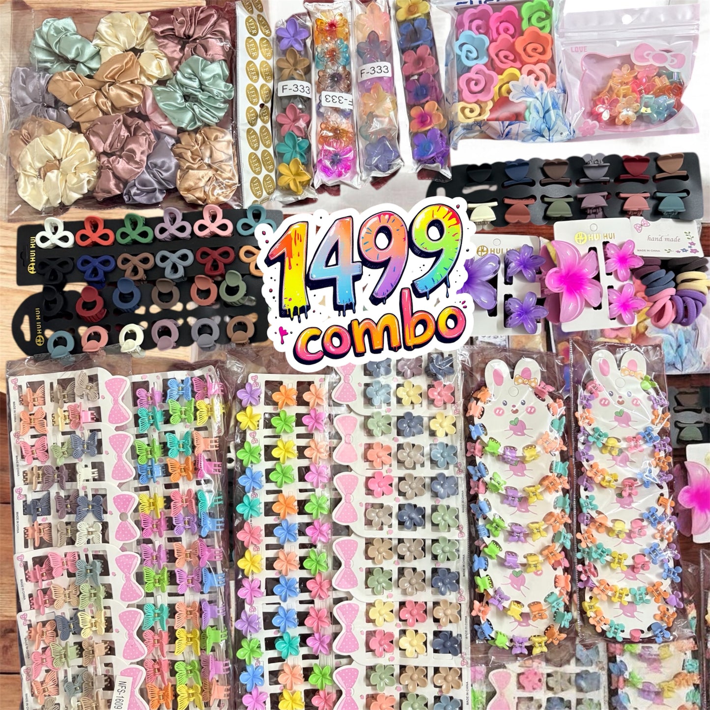 Premium Hair Accessories Combo Kit (1499rs)