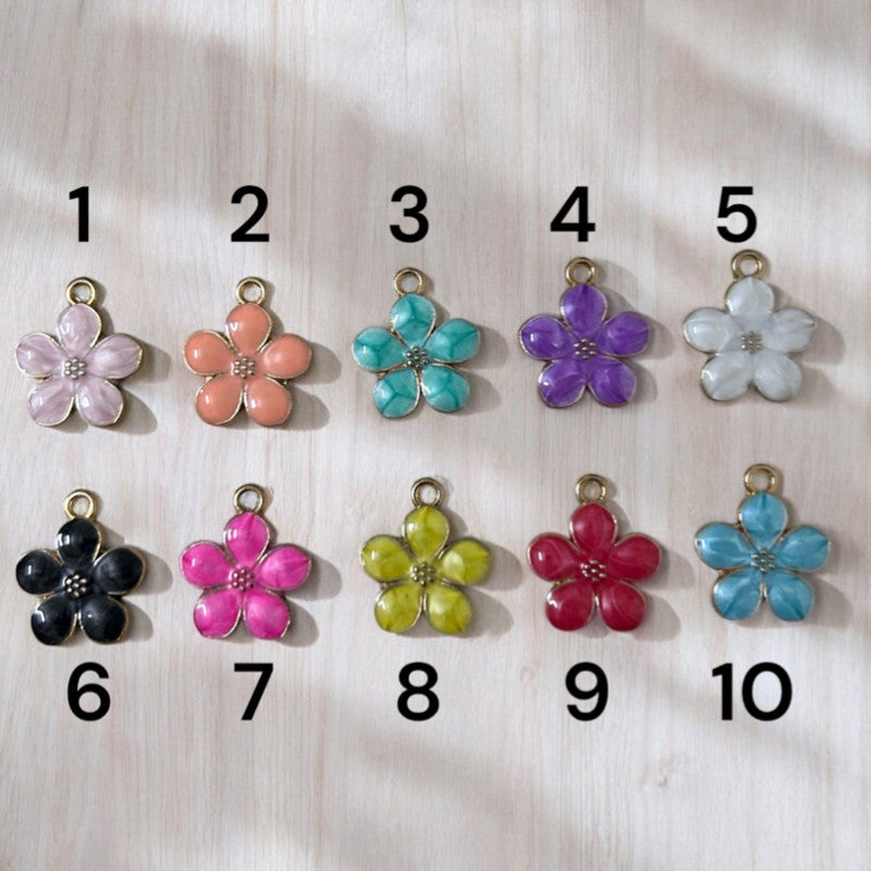Hibiscus Flower Charm