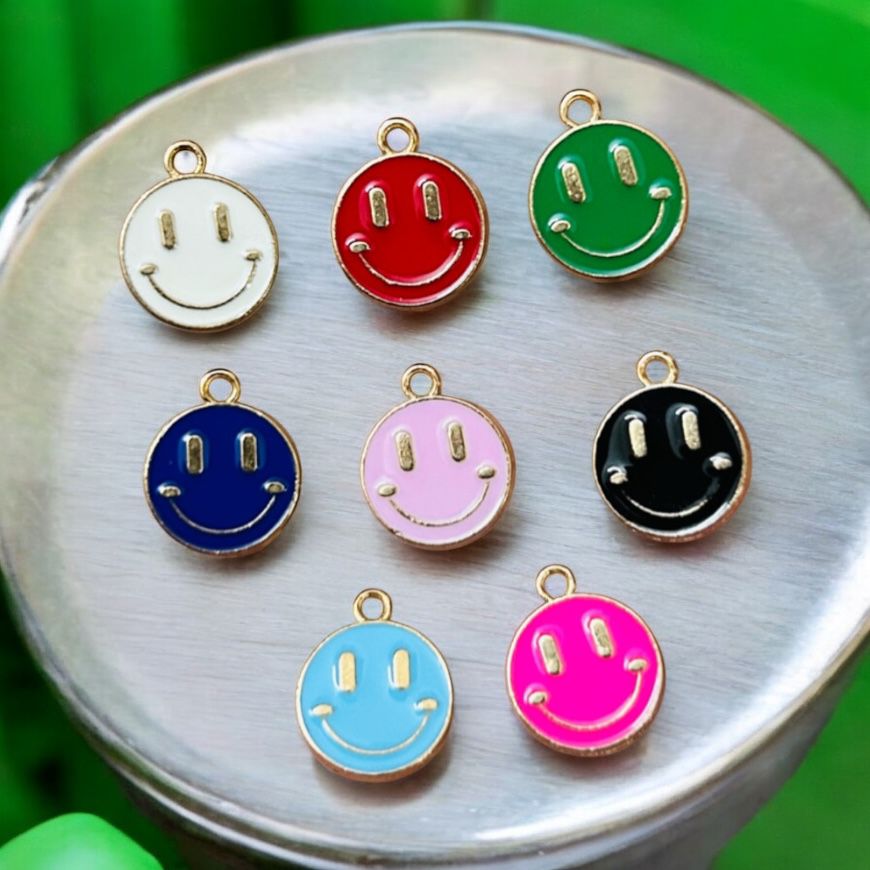 Smiley Charms Mixed (Pack of 10pcs)