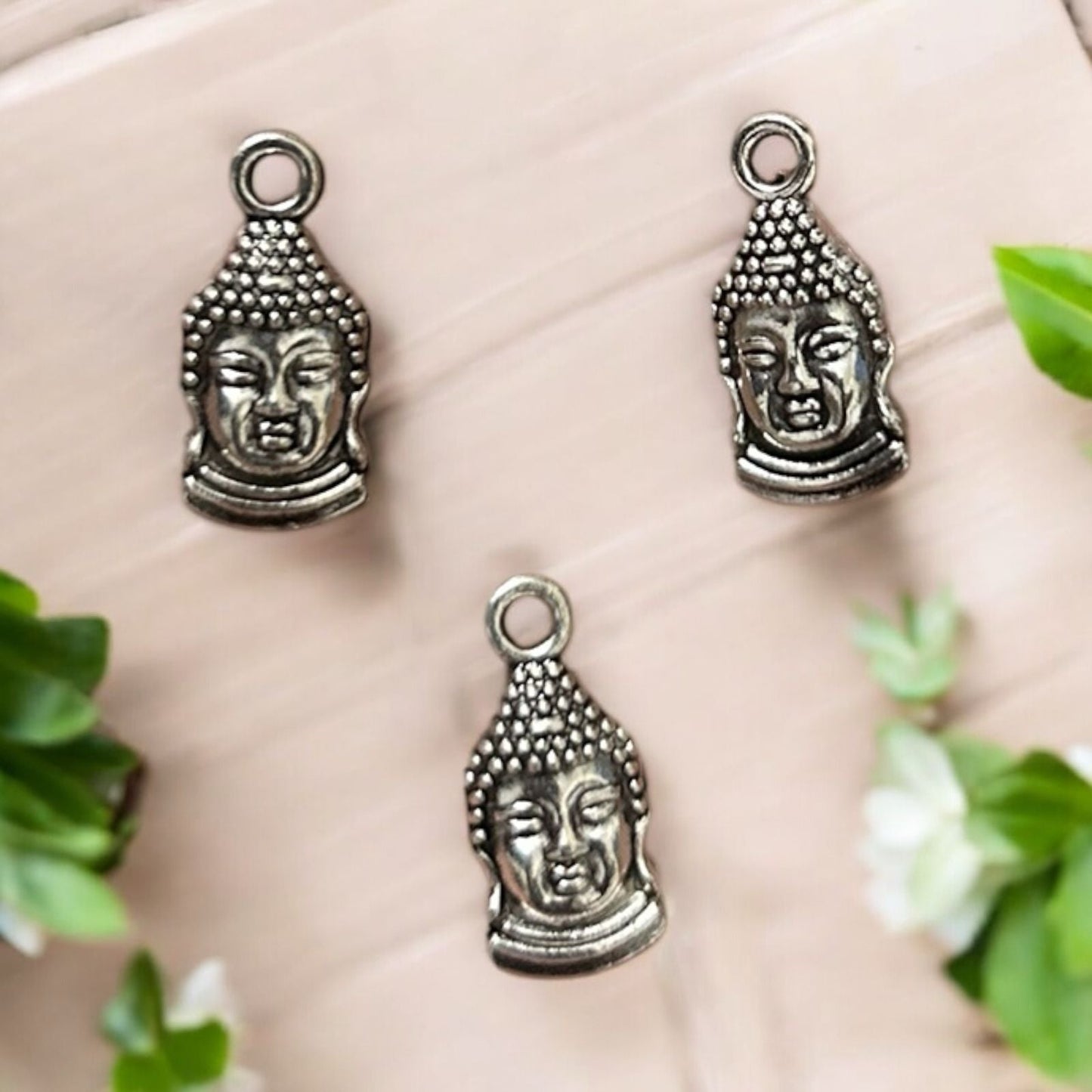 Buddha Metal Charms 3pcs