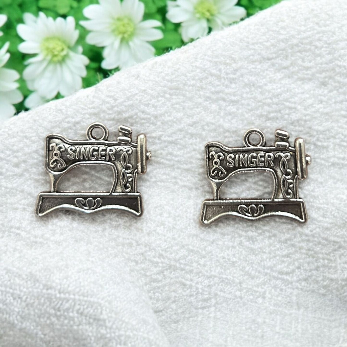 Sewing Machine Metal Charm