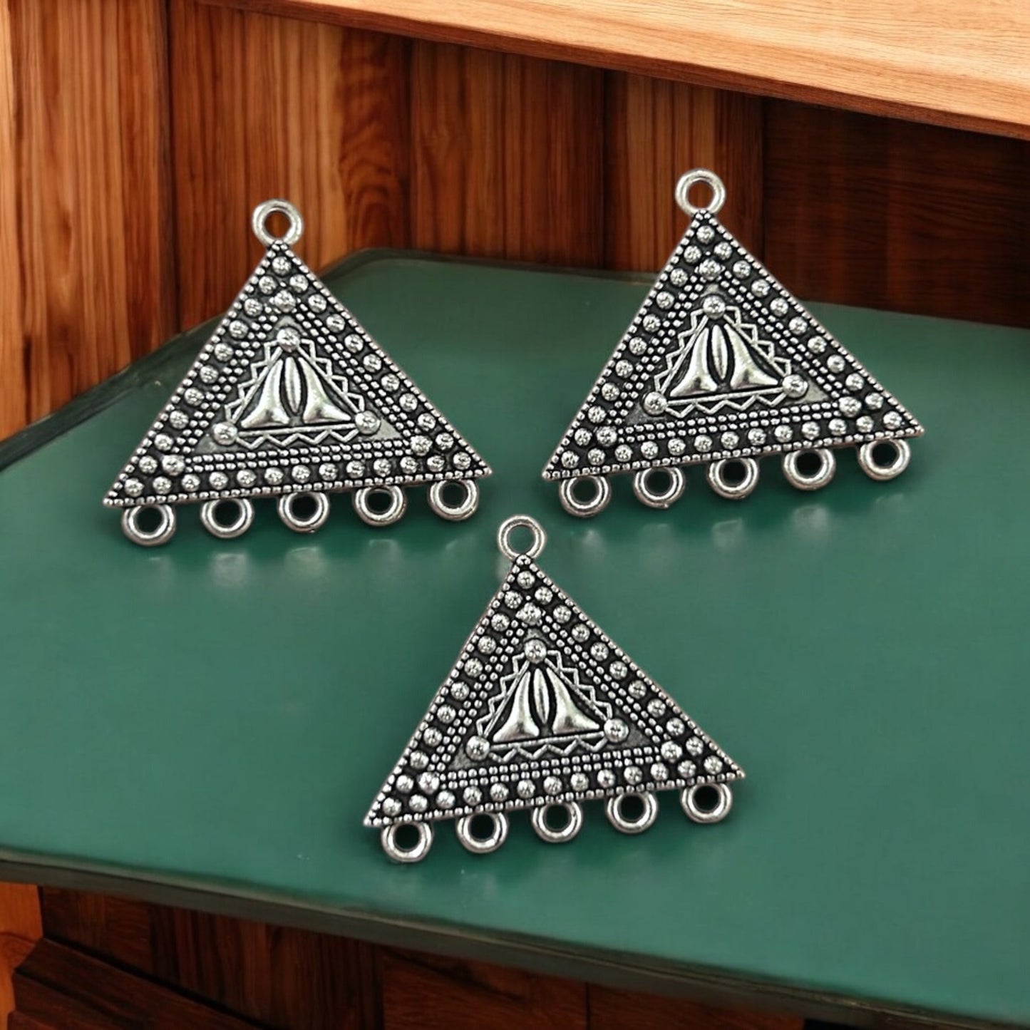 Five Connector Flower Charm