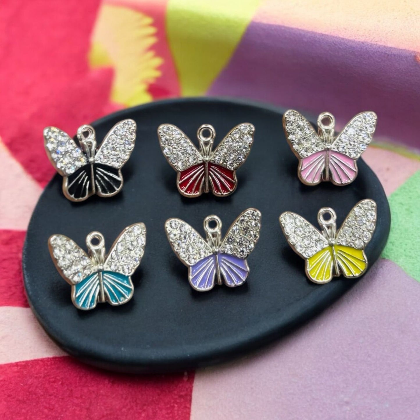 Multicolor Stone Butterfly