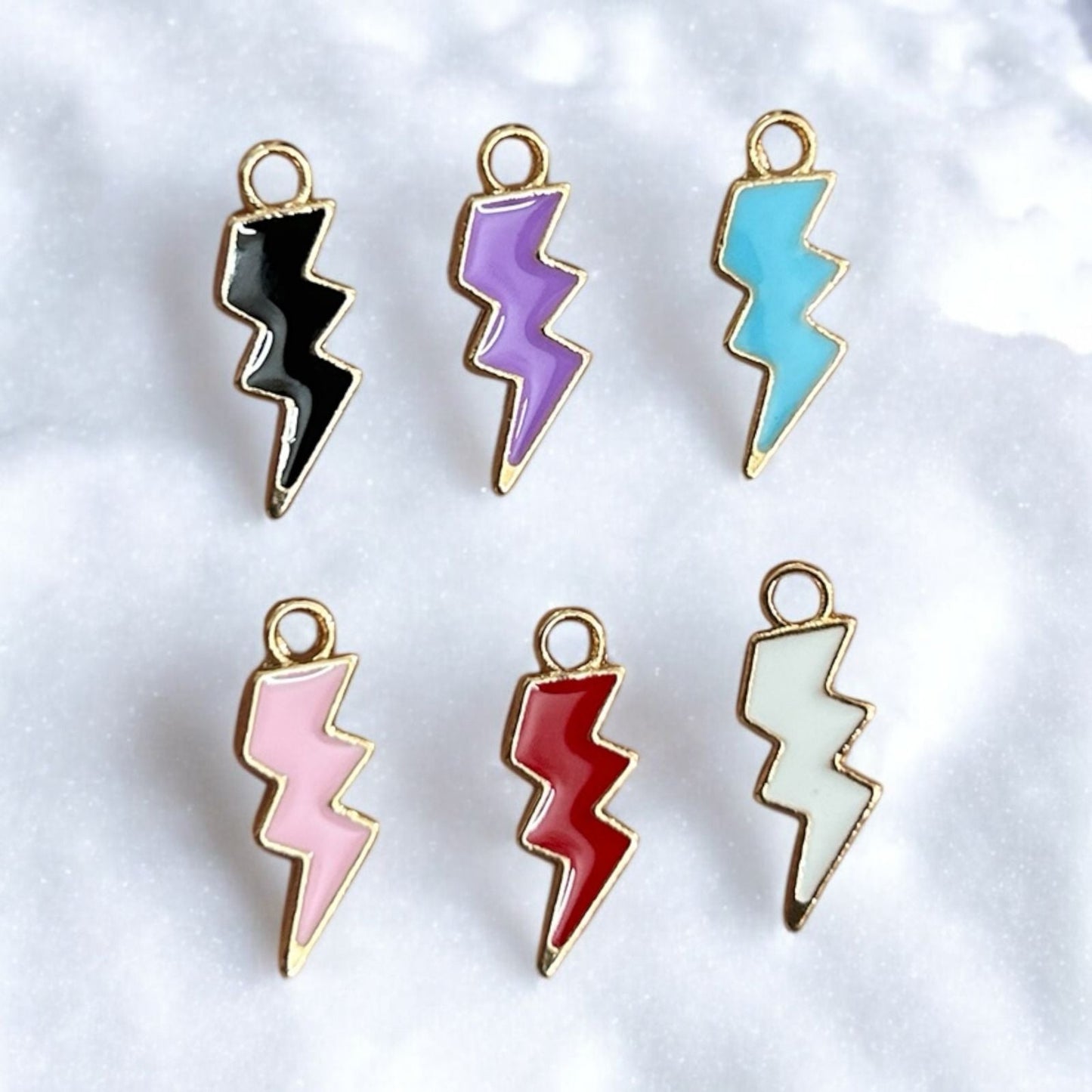 Multicolor Lightning Charm (Pack of 10pcs)