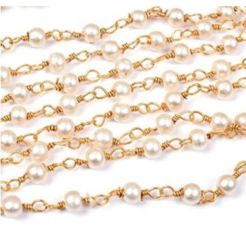 Pearl Link Chain (1m)