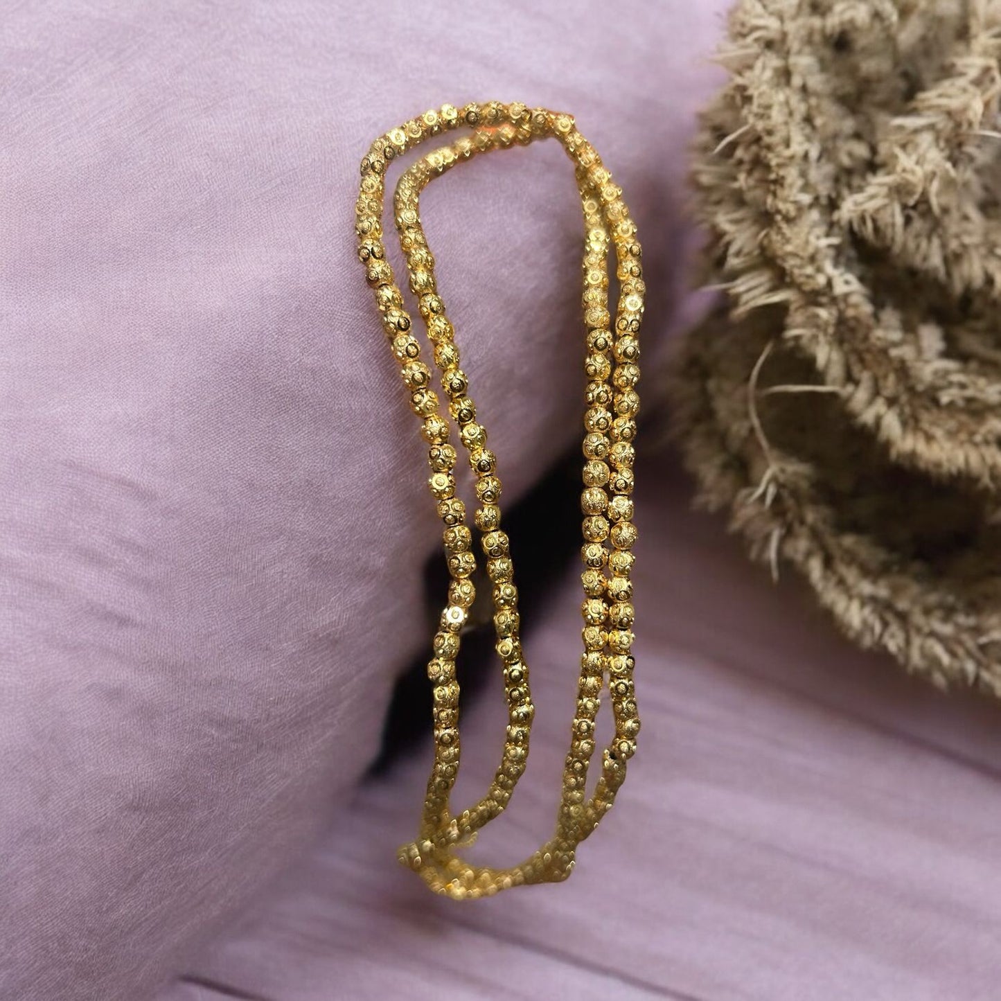 Invisible Jewellery Golden Beads (4mm) #1
