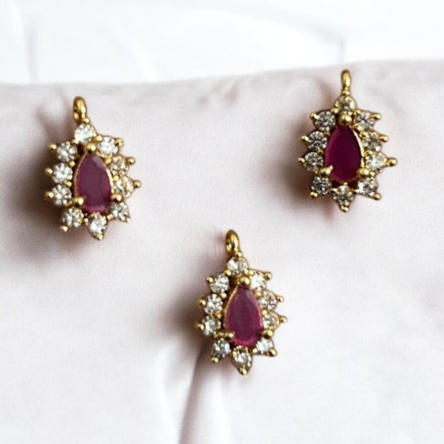 Attractive AD Stone Drop Pendant