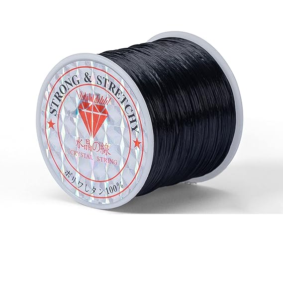 Strong & Stretchable Elastic String - Black