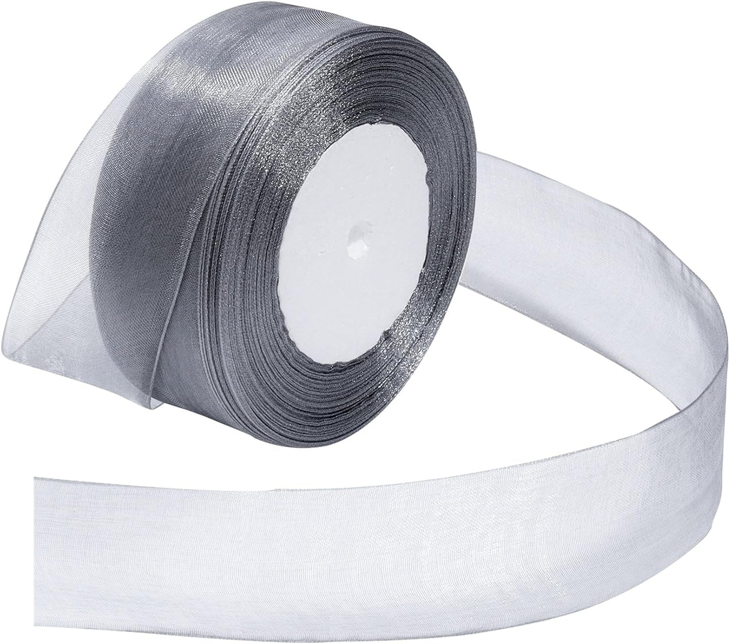 Organza Ribbon for Bow Making, Gift Wrapping, Crafting & Decoration (1 Inch, 40 - 45m)