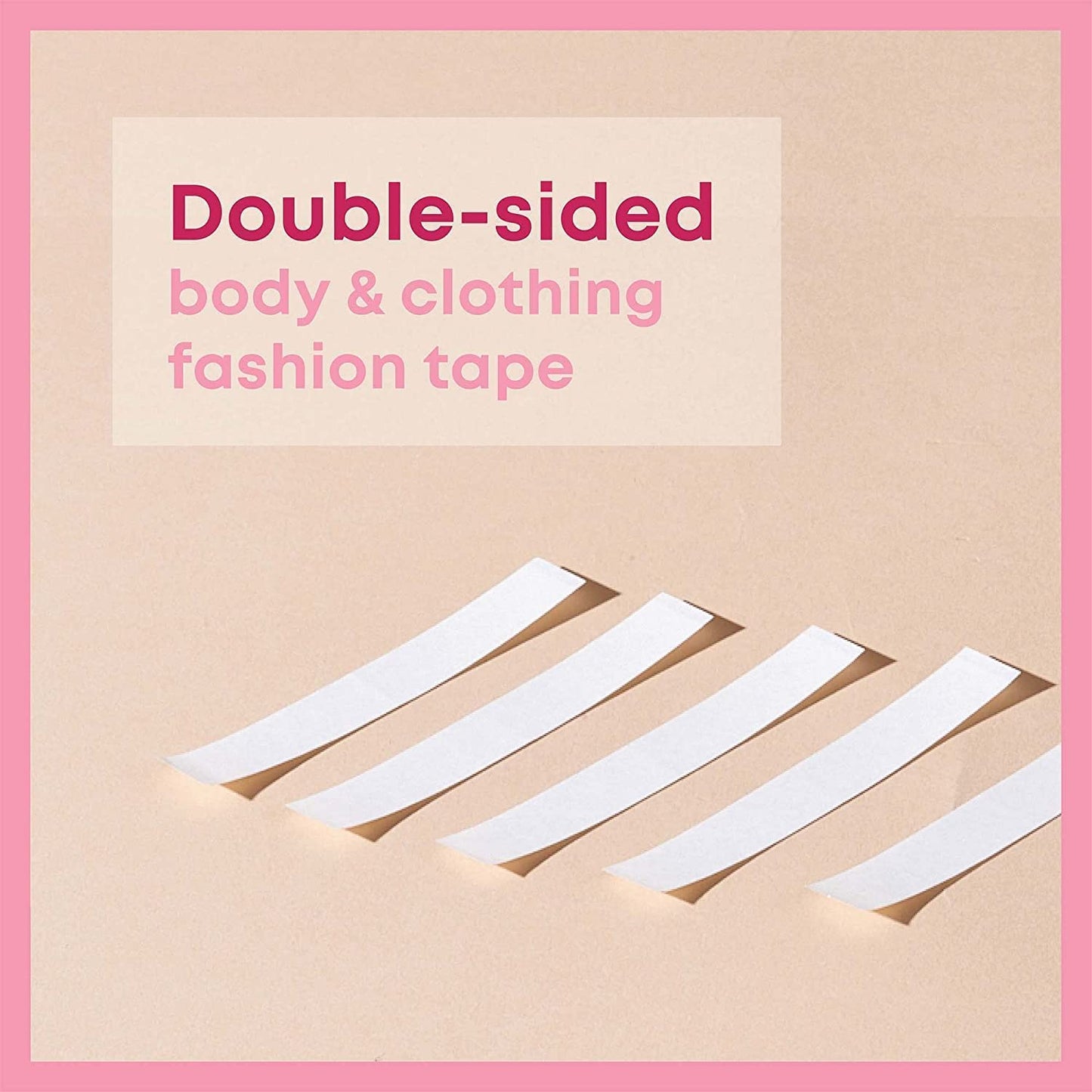 Transparent Invisible Double Sided Skin Tape For Women (Set of 10pcs)