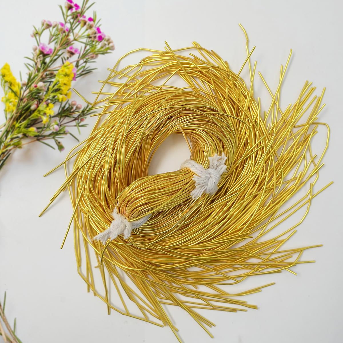 Zardosi Spring French Wire For Jewelry and Embroidery (1mm) - 10gms