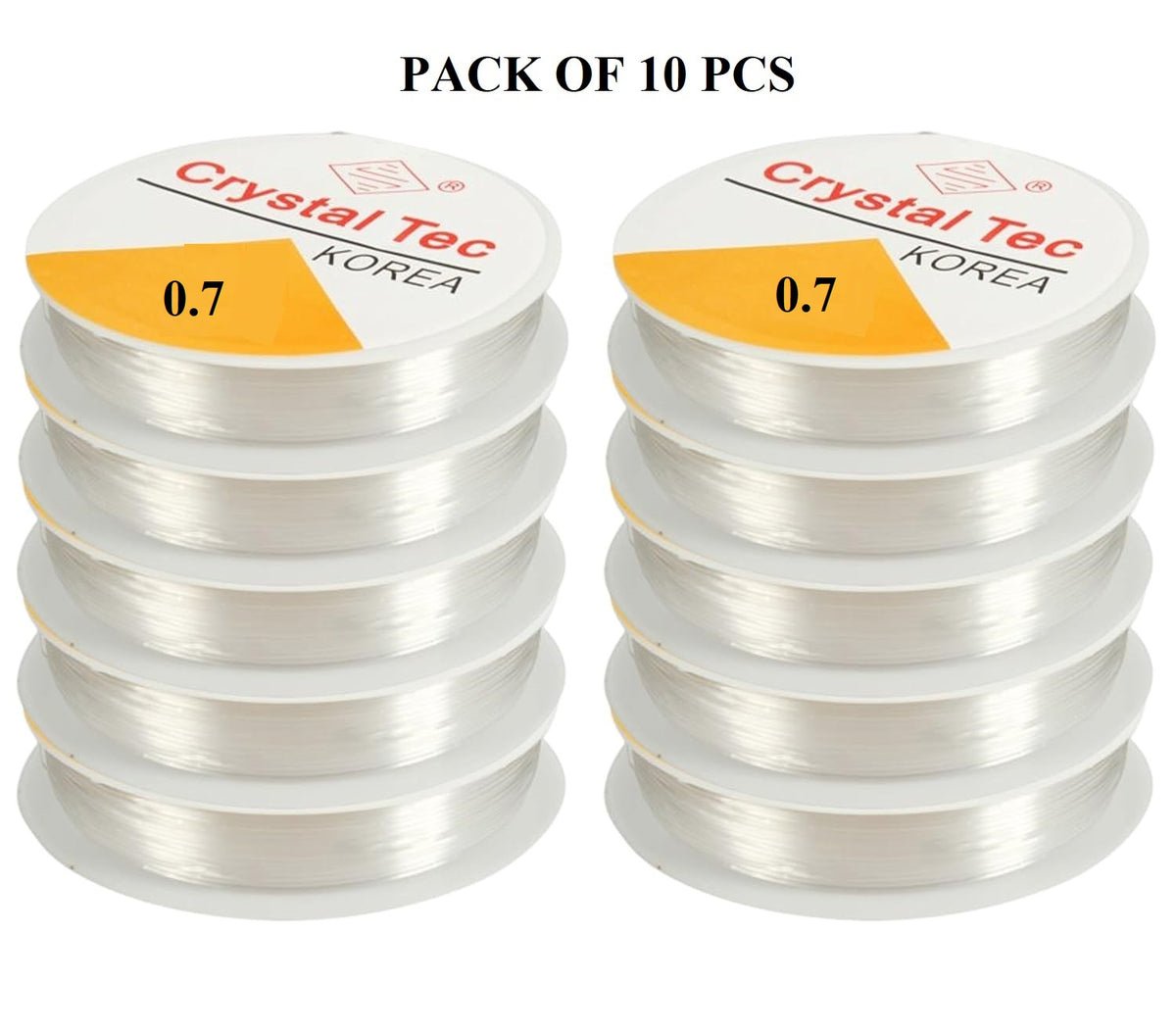 Stretchable String Stretchable Elastic String 0.7mm (Pack of 10 Pcs) – Jo Handmade