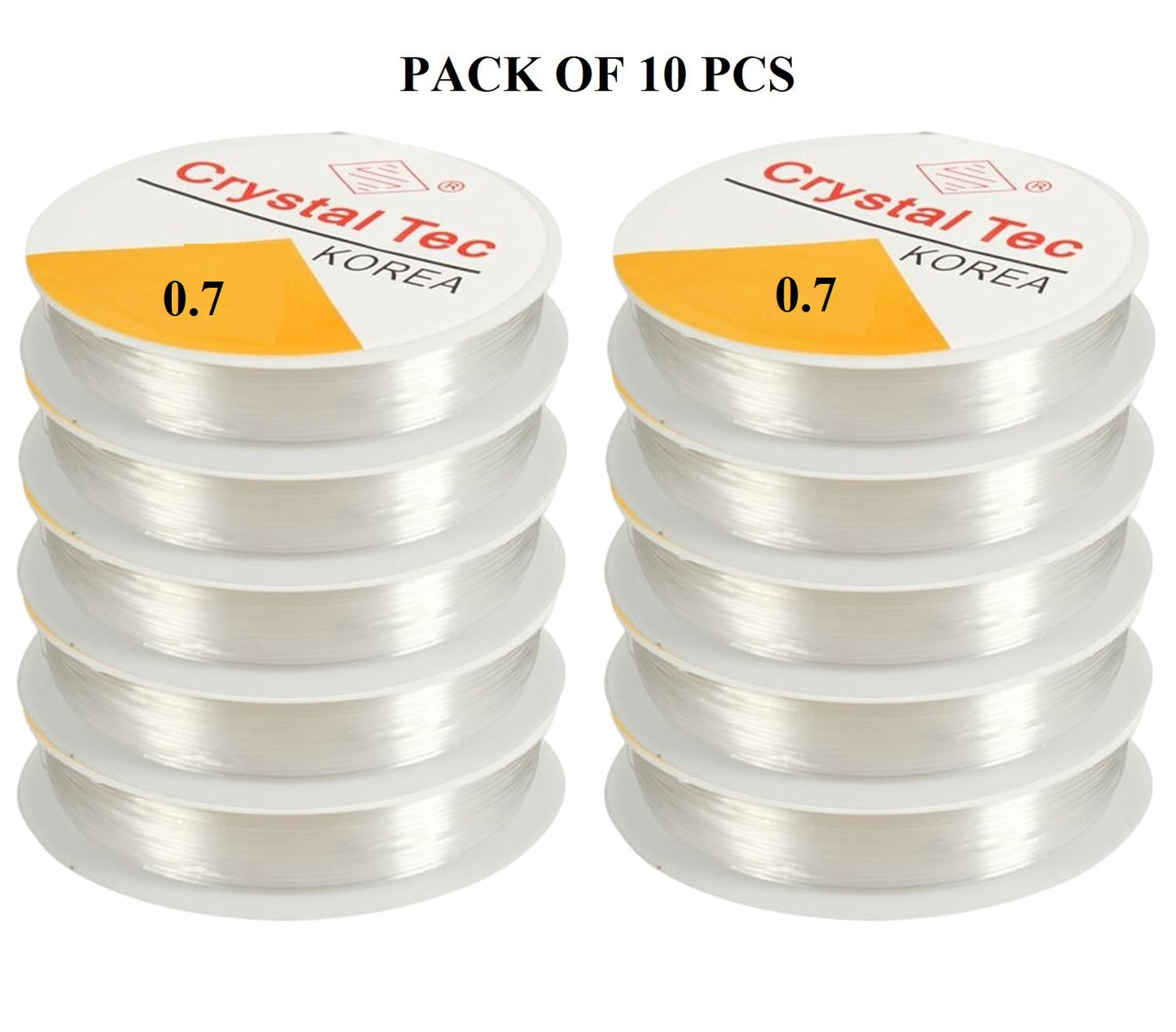 Stretchable Elastic String 0.7mm (Pack of 10 Pcs)