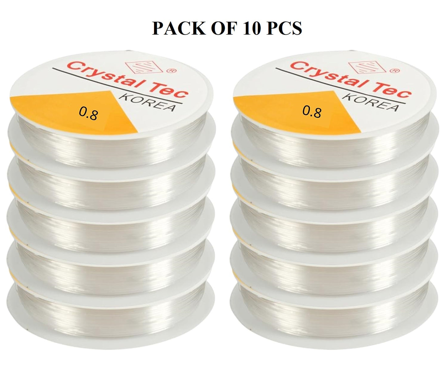 Stretchable Elastic String 0.8mm (Pack of 10 Pcs)