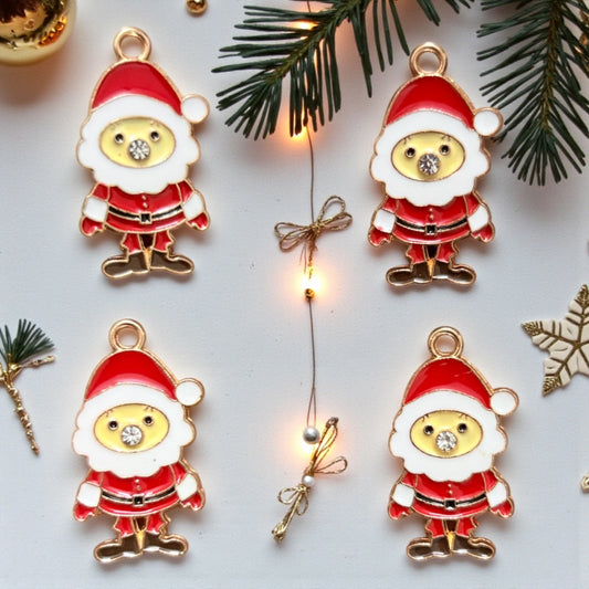 Christmas Enamel Charm (1 Pc) - Design #24