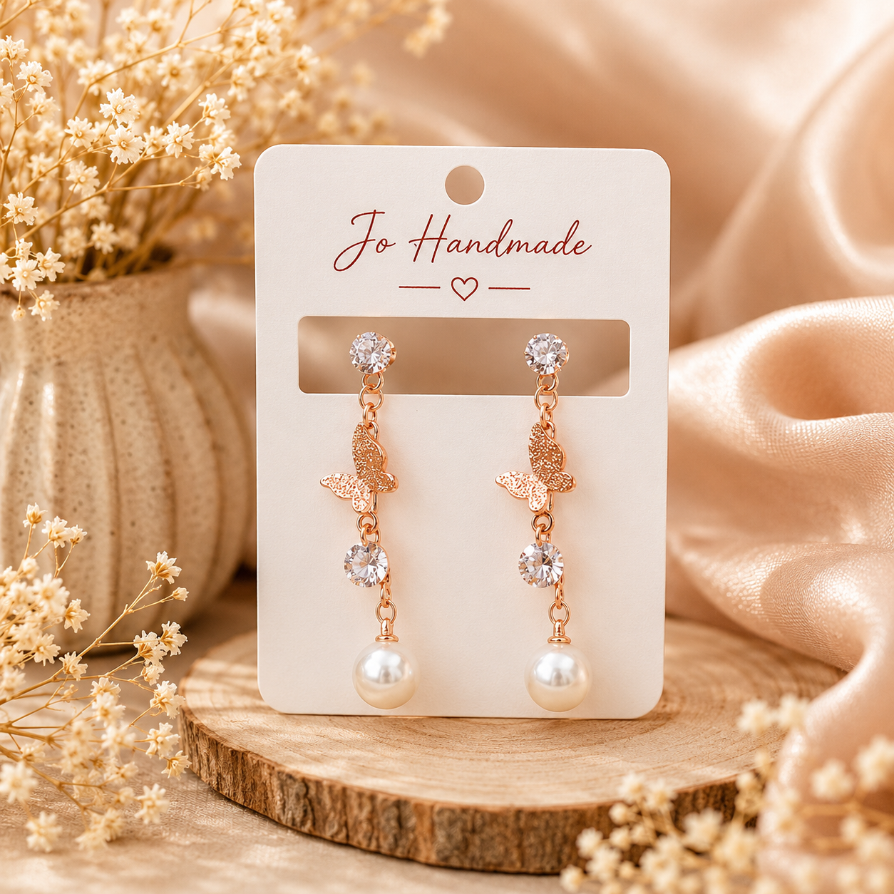 Korean Fancy Earrings (JHKRE02)