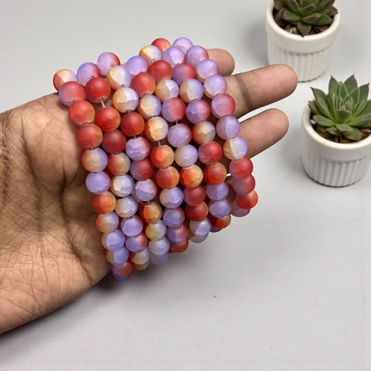 Marble Matte Beads 8mm - Type 6