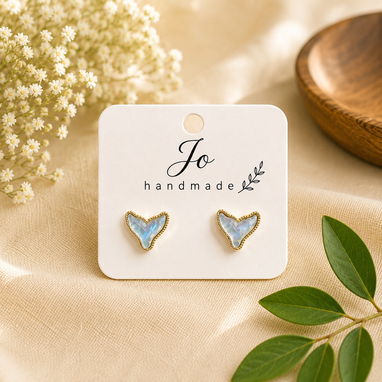 Korean Stud Earrings (JHSTE04)