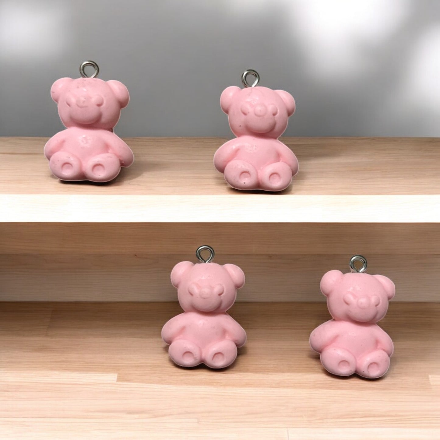 Teddy Doll Silicon Charm 1 PC