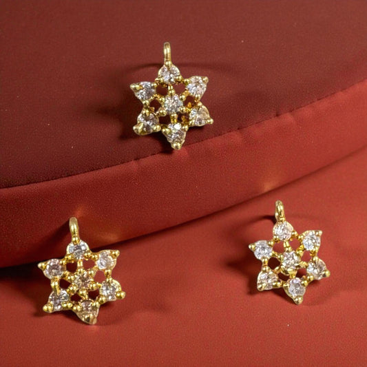 Elegant Seven AD Stone Star Pendant 1PC